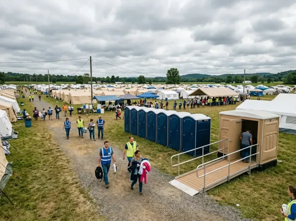 disaster-relief-camp-restrooms-010 — frequently asked questions, Dumpster & Portable Bathrooms Rental in South Carolina